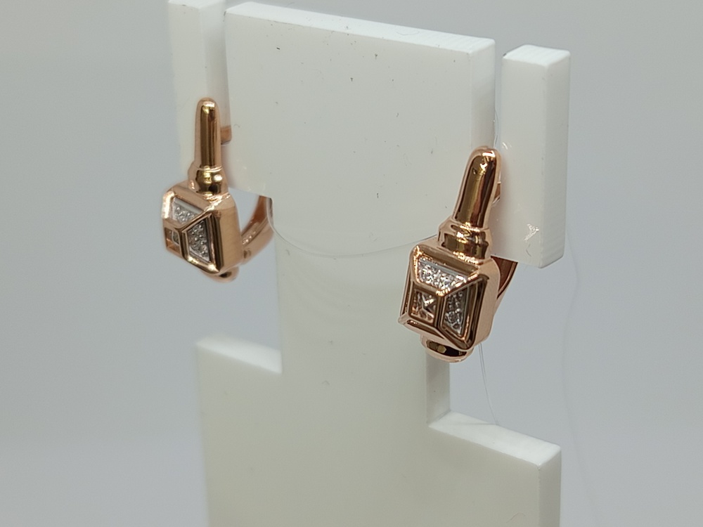 СЕРЬГИ С КАМНЯМИ (Au 585)