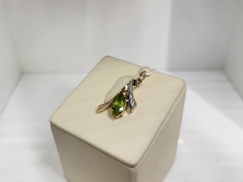 ПОДВЕСКА С КАМНЯМИ (Au 585)