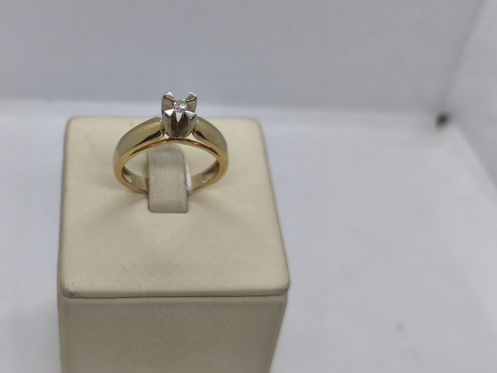 КОЛЬЦО БРИЛЛИАНТ Au 585