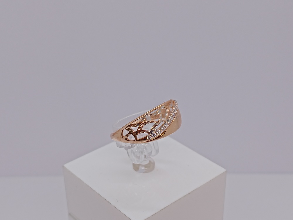 КОЛКМИ585 КОЛЬЦО С КАМНЯМИ (Au 585)