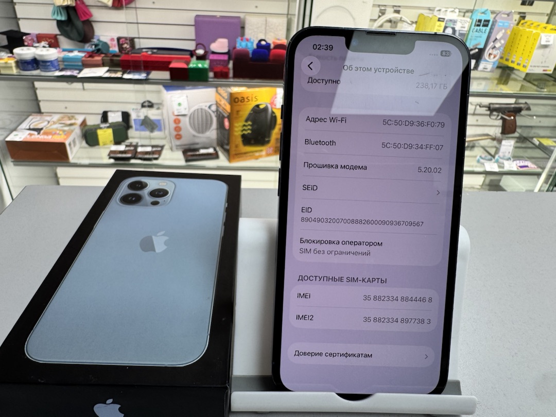 Смартфон Apple iPhone 13 Pro 256Gb