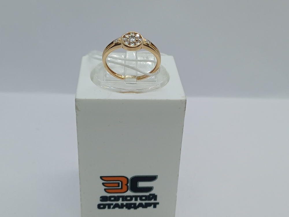 КОЛКМИ585 КОЛЬЦО С КАМНЯМИ (Au 585)