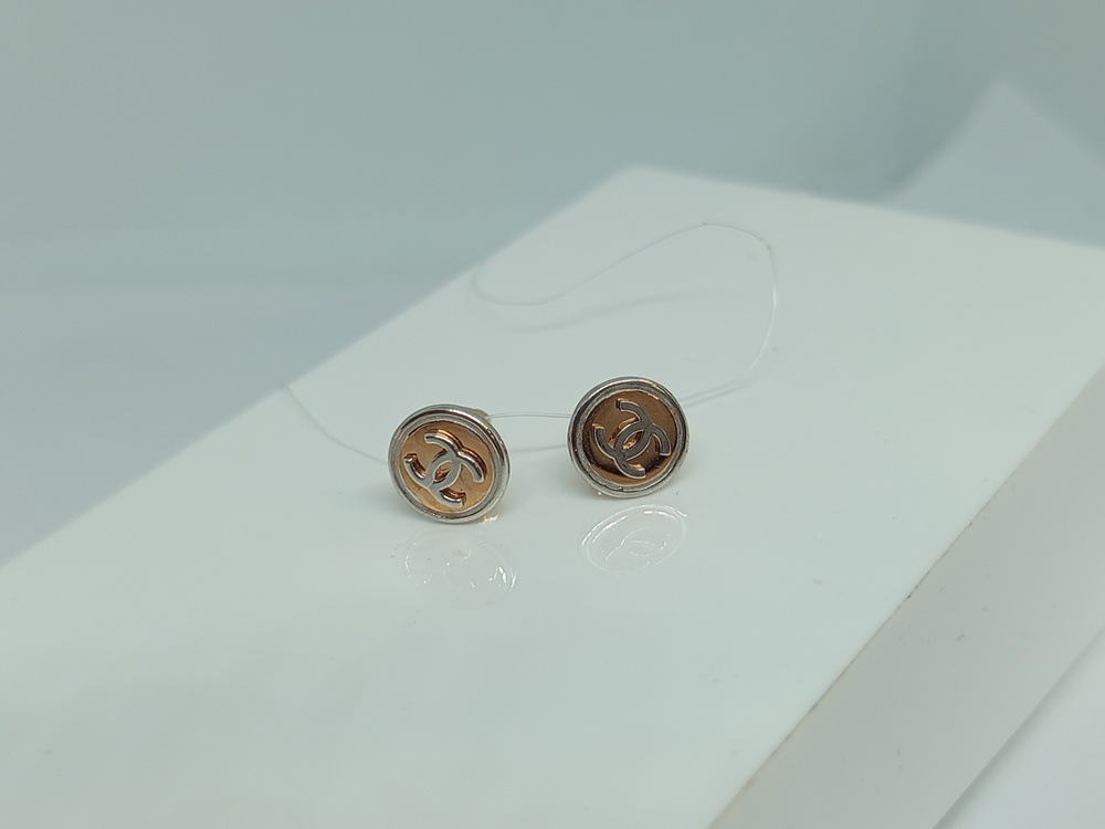 0505576 СЕРЬГИ ПУСЕТЫ без камня (Au 585)