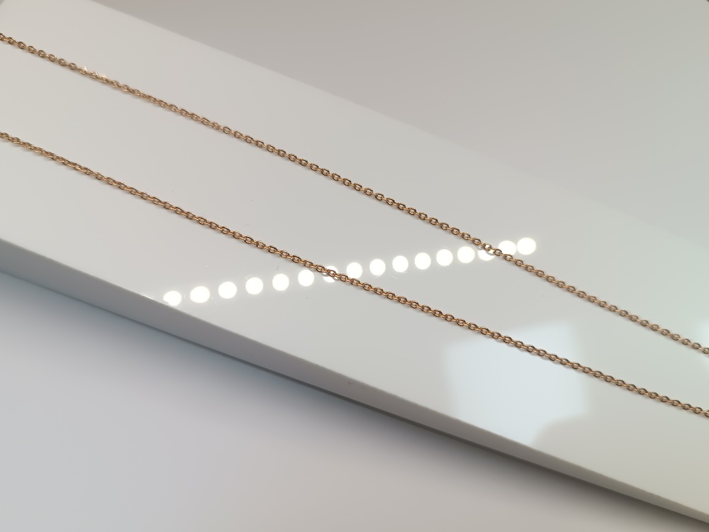 ЦЕПЬ ПУСТОТЕЛАЯ Якорное (Au 585)