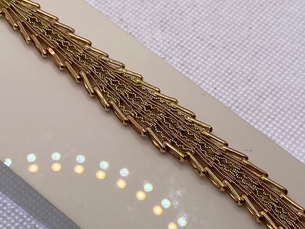 БРАСЛЕТ ПОЛНОВЕСНЫЙ Фантазия Au 585