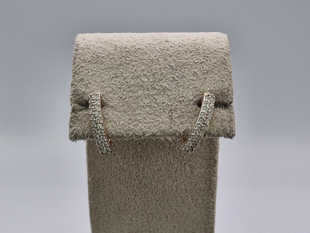 СЕРЬГИ С КАМНЯМИ (Au 585)