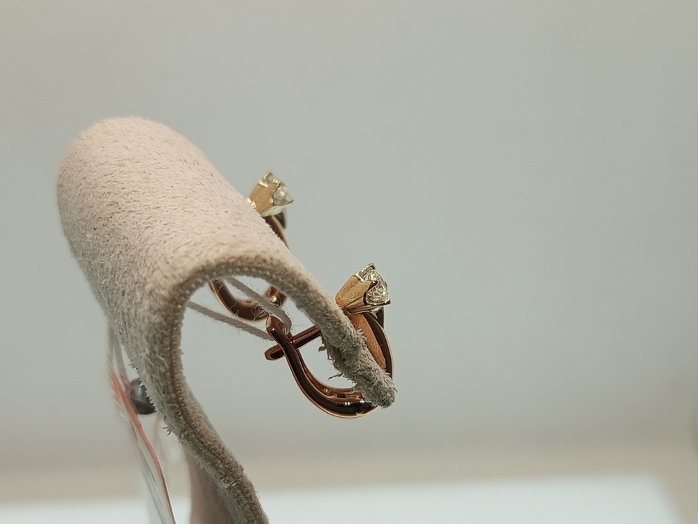 СЕРЬГИ БРИЛЛИАНТ (Au 585)