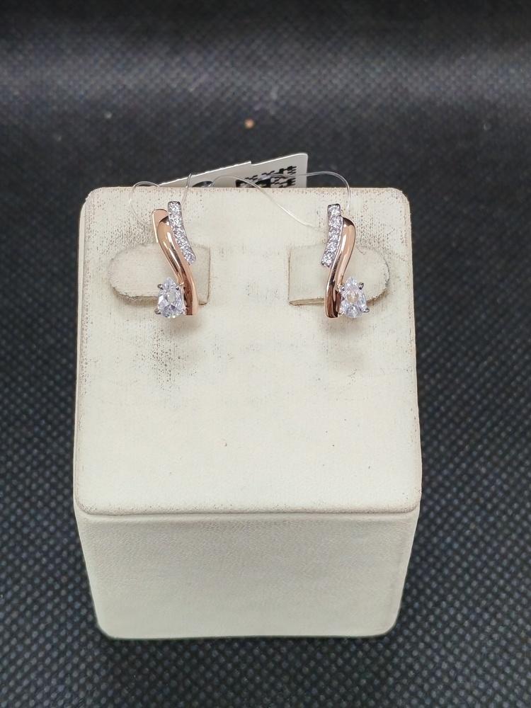 СЕРЬГИ С КАМНЯМИ (Au 585)