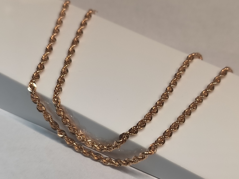 ЦПВР585 ЦЕПЬ ПУСТОТЕЛАЯ Веревка (Au 585)