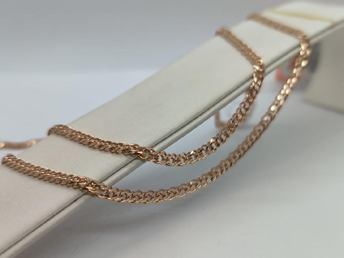 ЦЕПЬ ПОЛНОВЕСНАЯ Ромб двойной (Au 585)