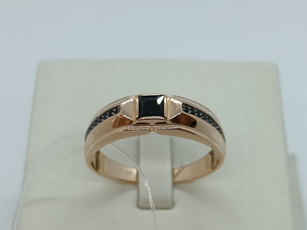 018408 КОЛЬЦО С КАМНЯМИ (Au 585)