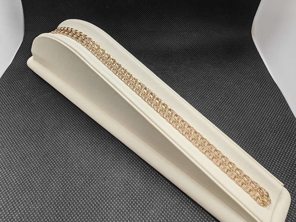 ЦЕПЬ ПОЛНОВЕСНАЯ Бисмарк (Au 585)