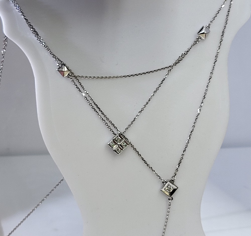 КОЛЬЕ БРИЛЛИАНТ Au 585