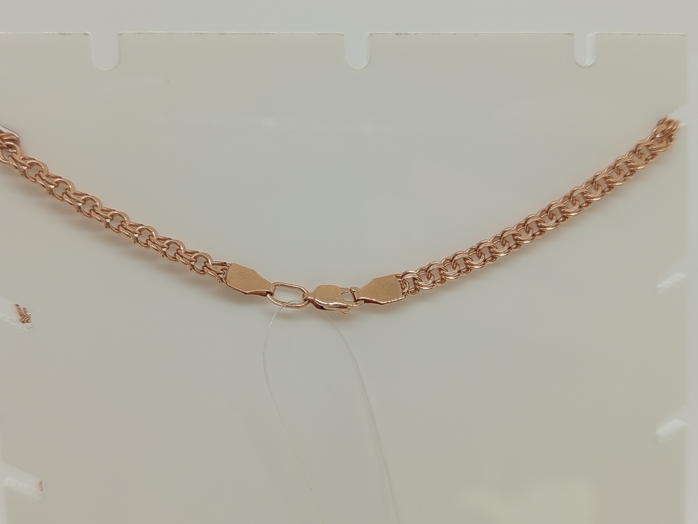 ЦЕПЬ ПУСТОТЕЛАЯ Бисмарк (Au 585)