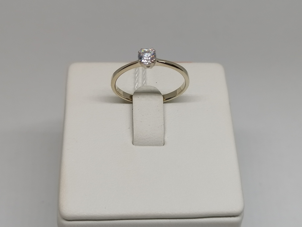 КОЛЬЦО С КАМНЕМ (Au 585)