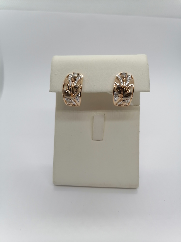 СЕРЬГИ С КАМНЯМИ (Au 585)