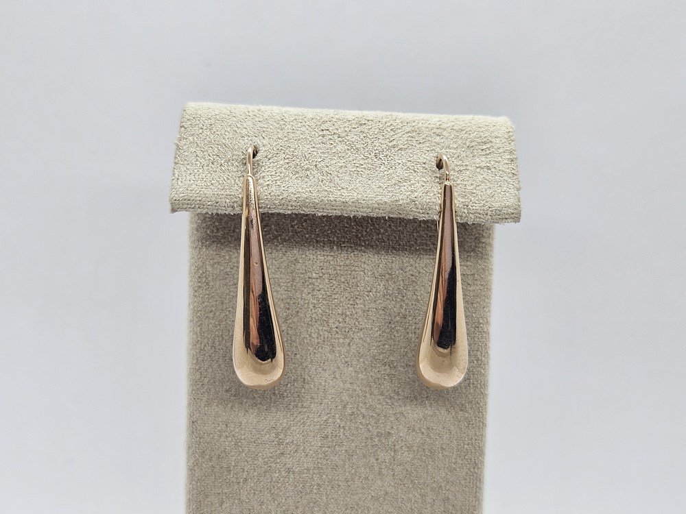 СЕРЬГИ БЕЗ КАМНЯ (Au 585)