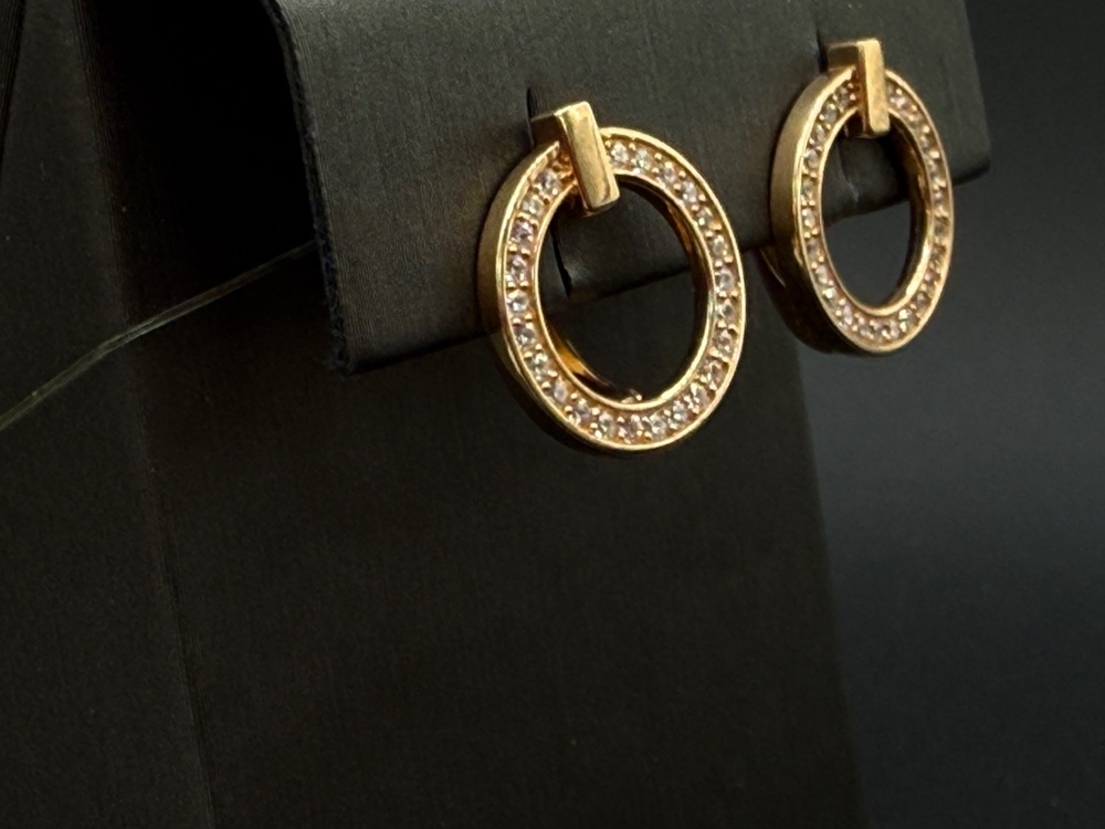 СЕРЬГИ С КАМНЯМИ (Au 585)