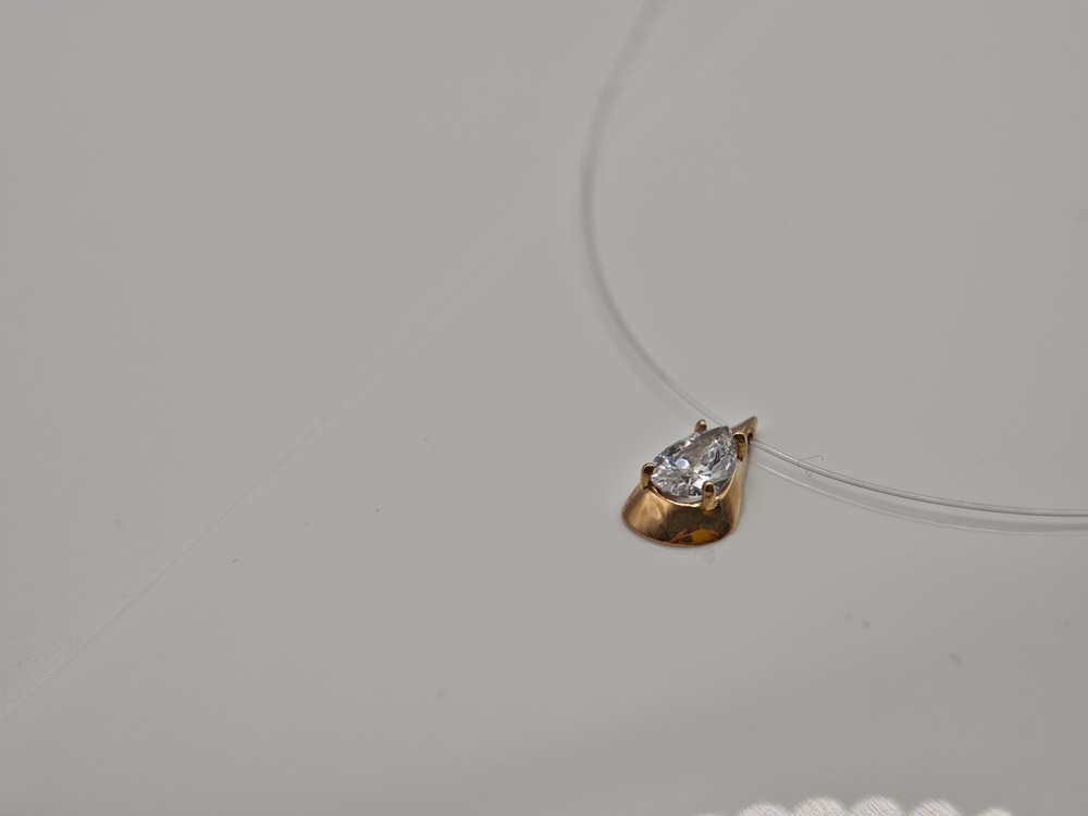 КОЛЬЕ НА ЛЕСКЕ (Au 585)