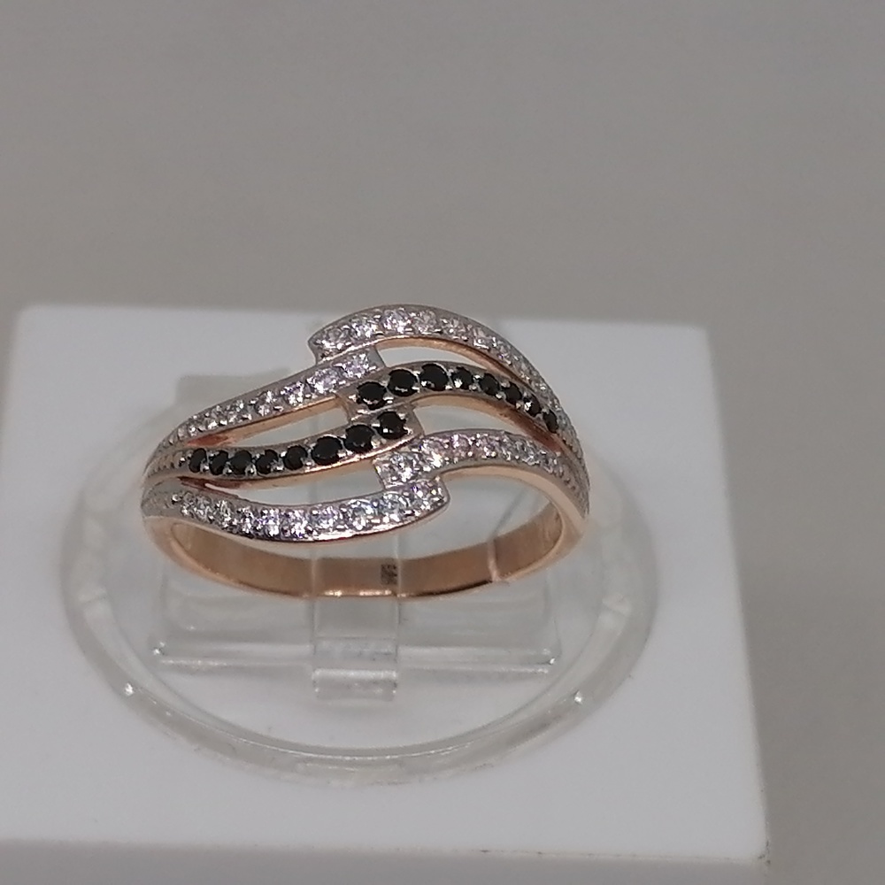 КОЛКМИ585 КОЛЬЦО С КАМНЯМИ (Au 585)