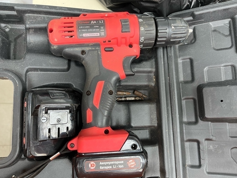 Шуруповерт Калибр ДА-12