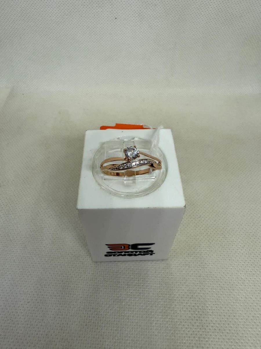 КОЛКМИ585 КОЛЬЦО С КАМНЯМИ (Au 585)
