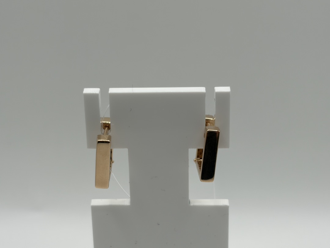 СЕРЬГИ БЕЗ КАМНЯ (Au 585)