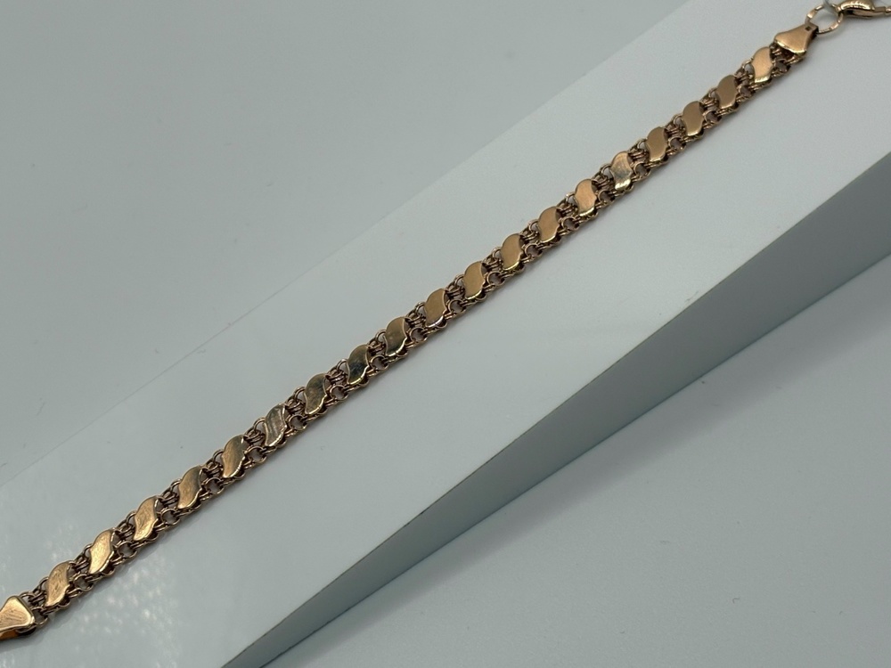 БРАСЛЕТ ПОЛНОВЕСНЫЙ Фантазия Au 585