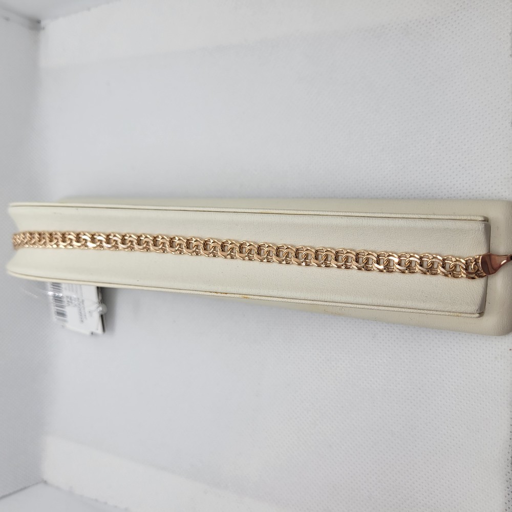 670009025 БРАСЛЕТ ПУСТОТЕЛЫЙ Бисмарк (Au 585)