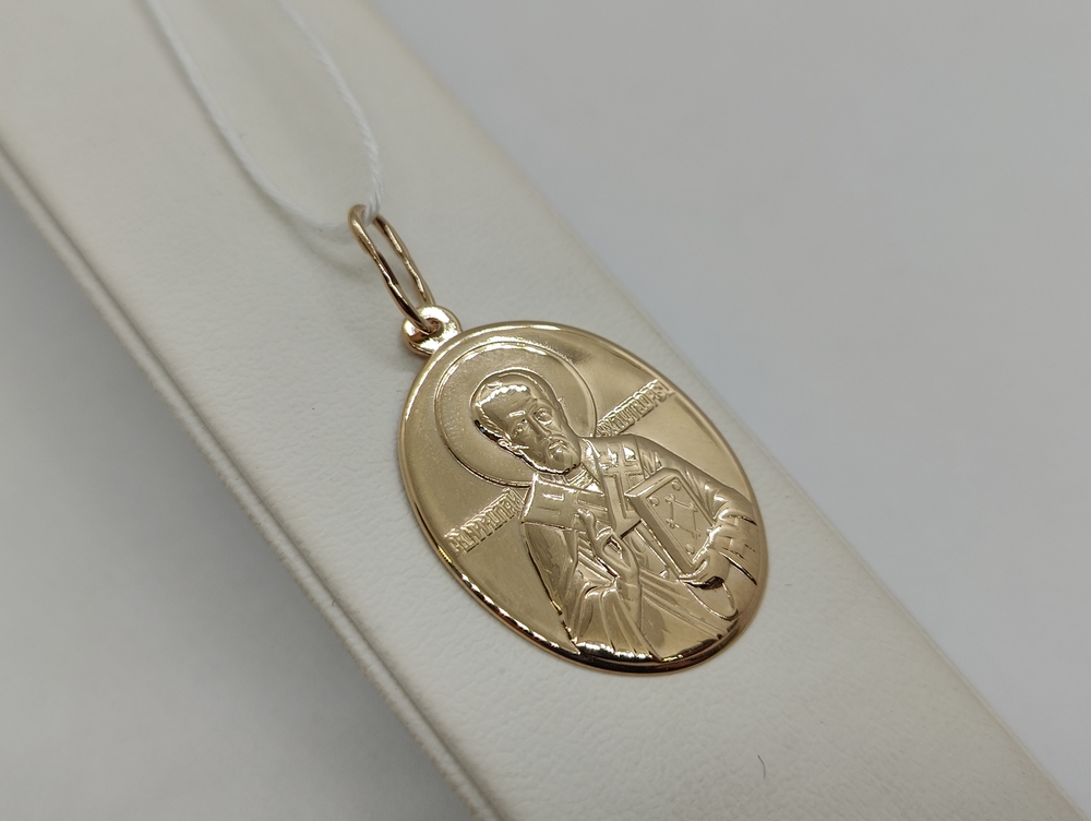 ПОДИБК585 ПОДВЕСКА ИКОНА БЕЗ КАМНЯ (Au 585)