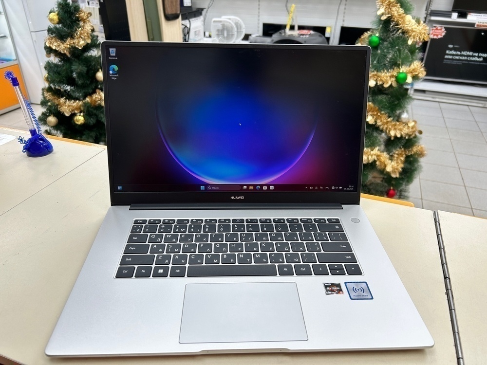 Ноутбук Huawei; Ryzen 5-5500U, Radeon Graphics, 8 Гб, 512 GB, Нет