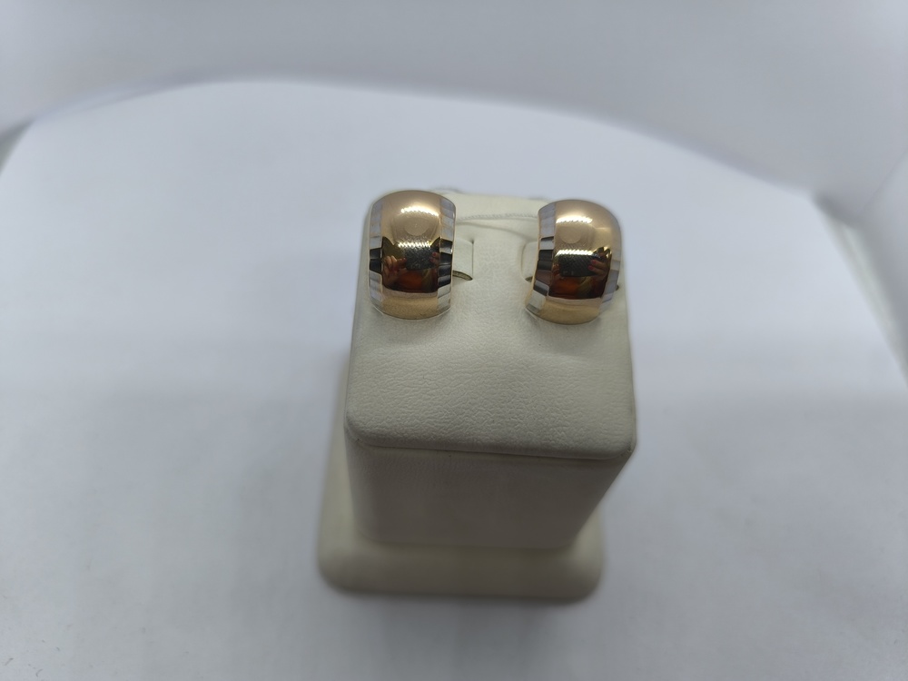 СЕРЬГИ БЕЗ КАМНЯ (Au 585)