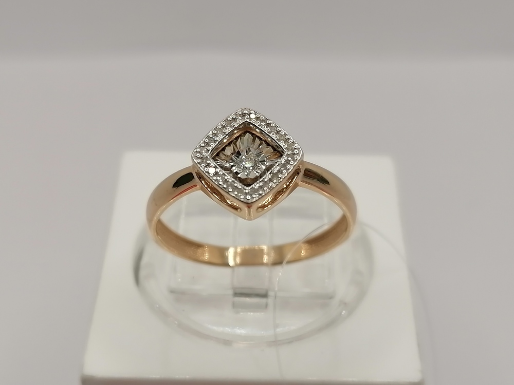 01-11-5499-31-00 КОЛЬЦО БРИЛЛИАНТ (Au 585)