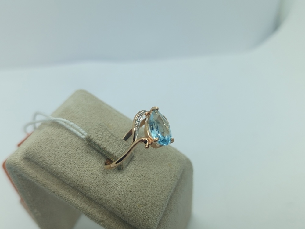 КОЛКМИ585 КОЛЬЦО С КАМНЯМИ (Au 585)