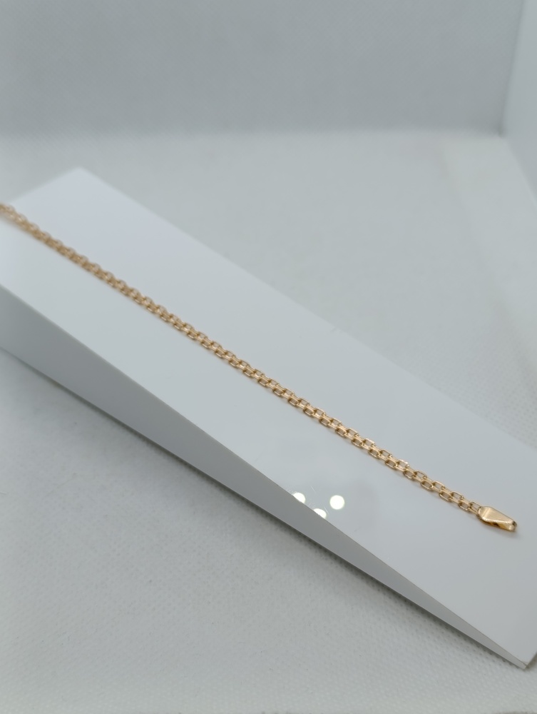 БЛБМ585 БРАСЛЕТ ПОЛНОВЕСНЫЙ Бисмарк машинный (Au 585)