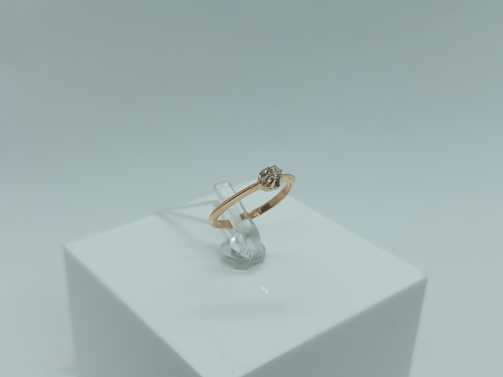 КОЛЬЦО БРИЛЛИАНТ Au 585