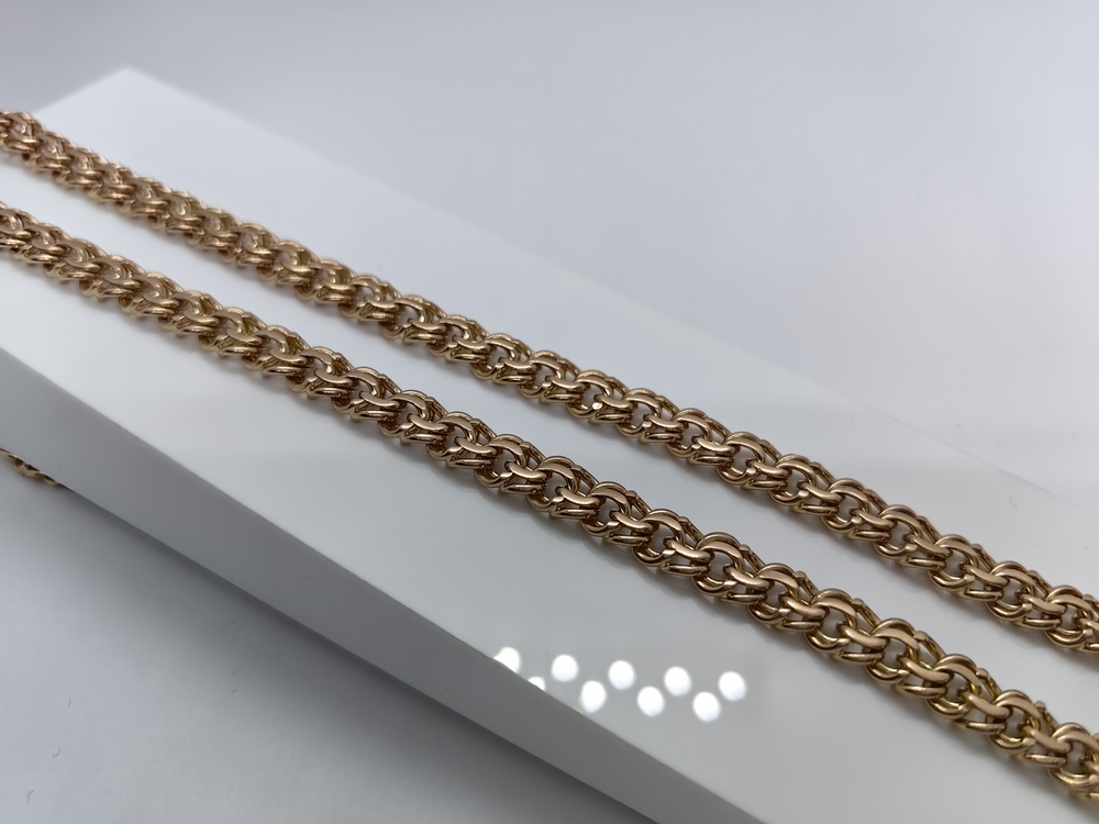 ЦЕПЬ ПОЛНОВЕСНАЯ Бисмарк (Au 585)