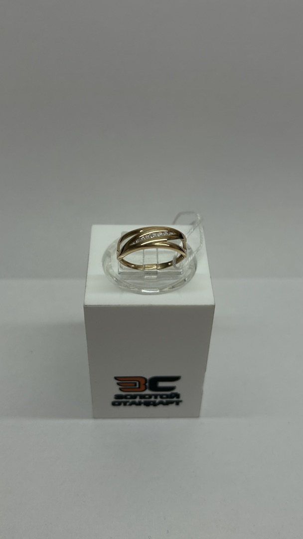 КОЛКМИ585 КОЛЬЦО С КАМНЯМИ (Au 585)