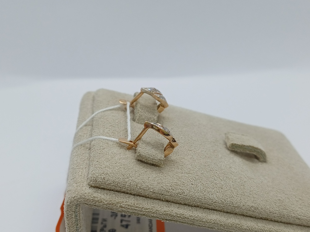 СЕРЬГИ С КАМНЯМИ (Au 585)