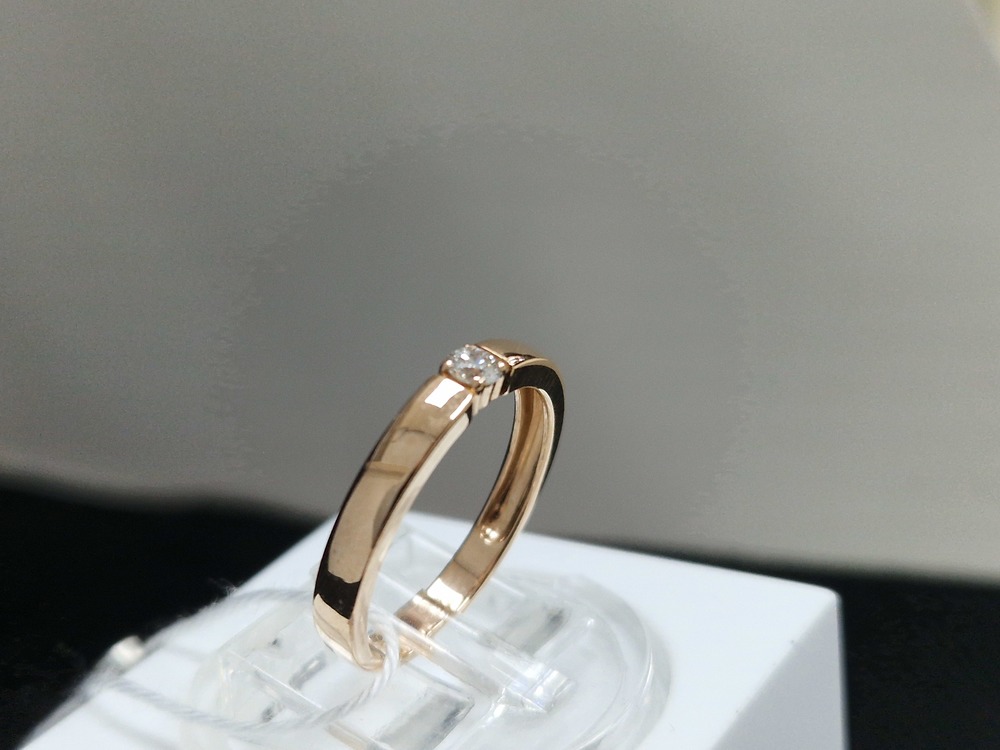 КОЛЬЦО БРИЛЛИАНТ Au 585