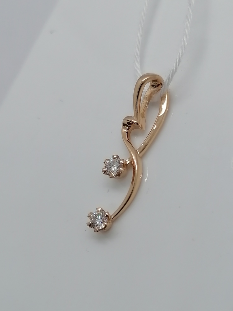 ПОДВЕСКА БРИЛЛИАНТ Au 585