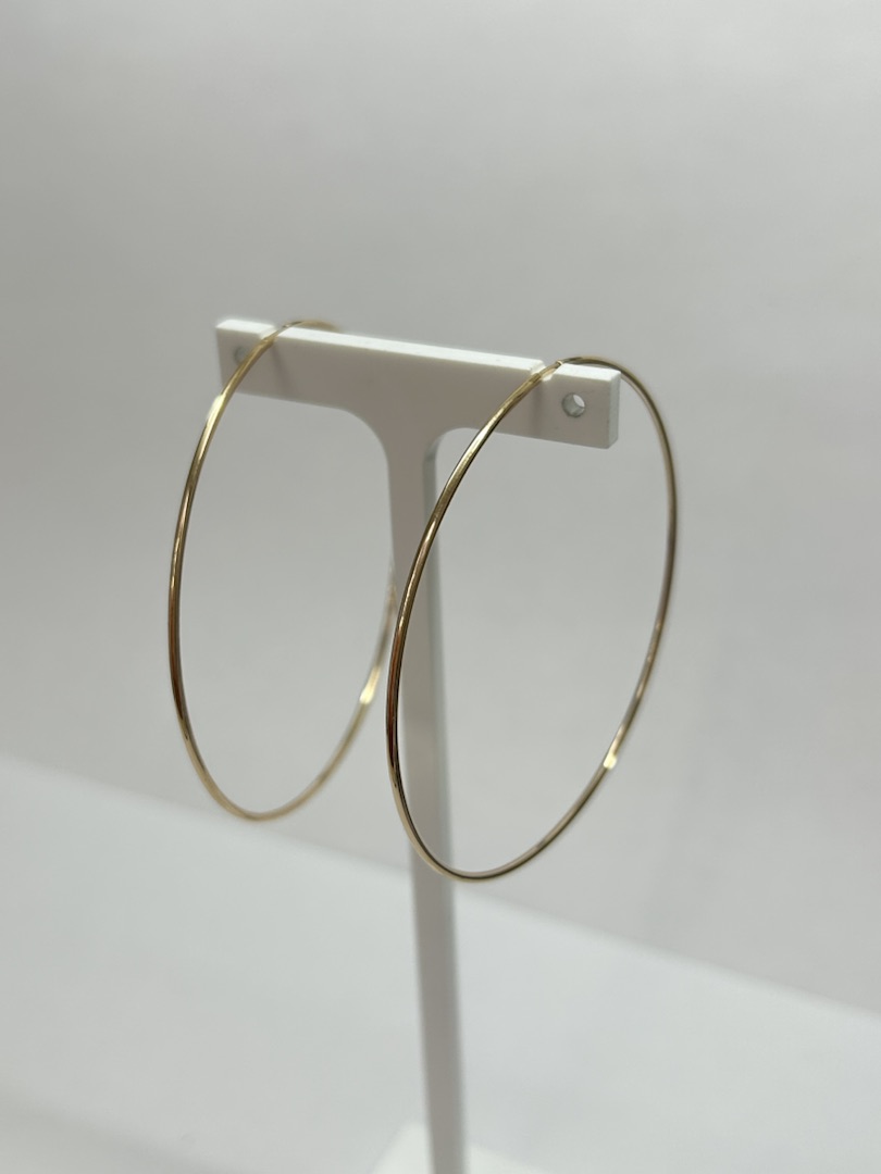 СЕРЬГИ КОНГО без камня (Au 585)