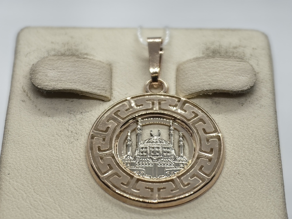 КрСВПМ ПОДВЕСКА МЕЧЕТЬ (Au 585) КрСВПМ ПОДВЕСКА МЕЧЕТЬ (Au 585)