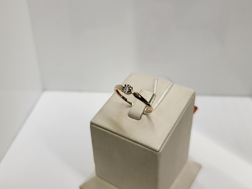 КОЛЬЦО БРИЛЛИАНТ Au 585