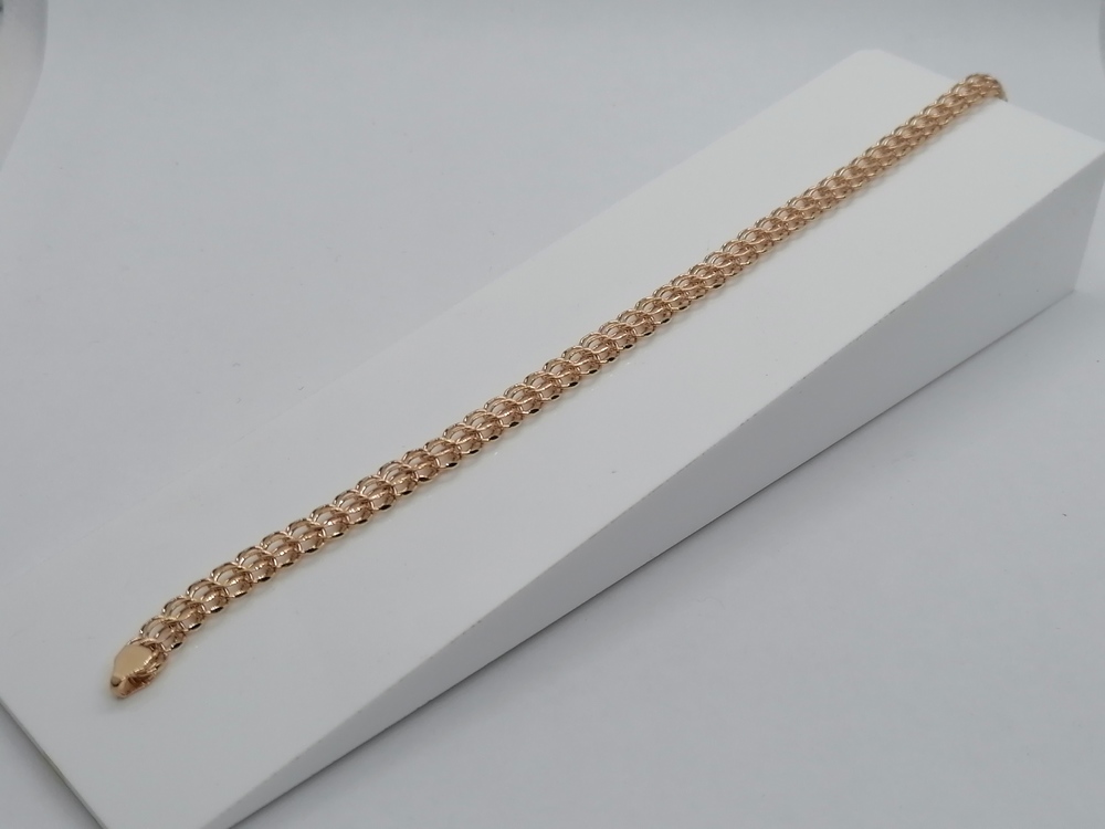 БРАСЛЕТ ПОЛНОВЕСНЫЙ Итальянка Au 585