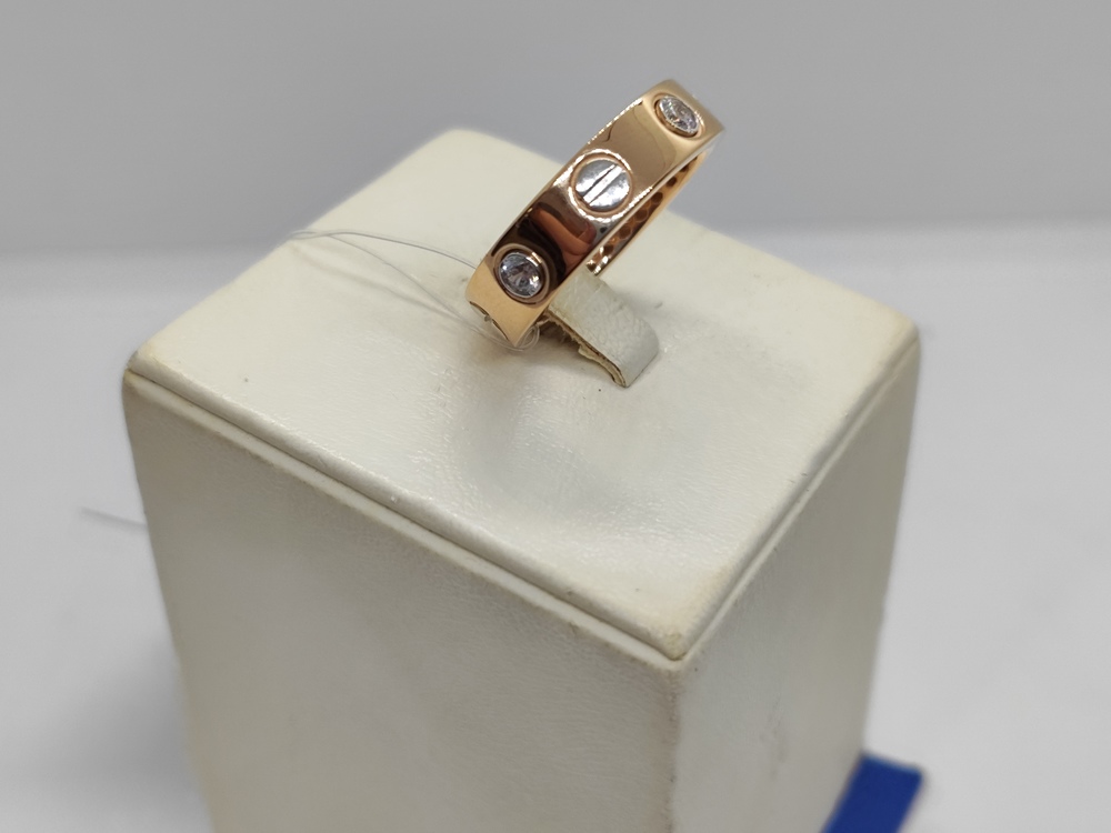 КОЛЬЦО С КАМНЯМИ (Au 585) КОЛЬЦО С КАМНЯМИ (Au 585)