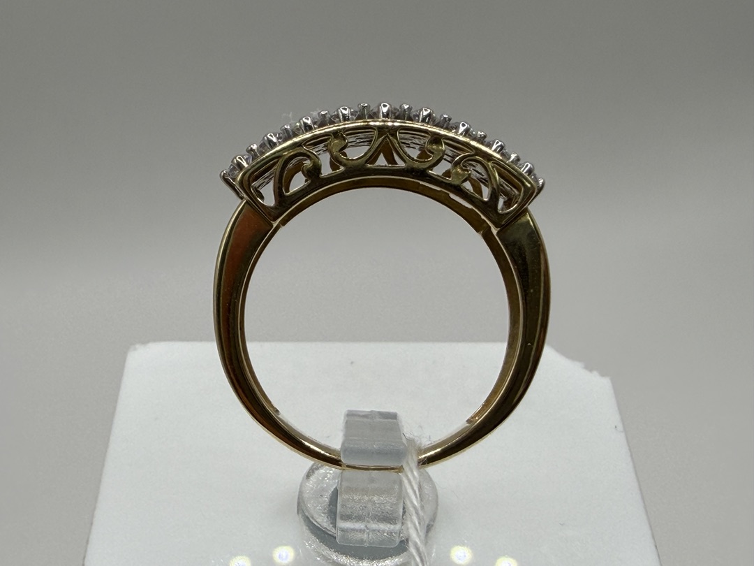 КОЛКМИ585 КОЛЬЦО С КАМНЯМИ (Au 585)