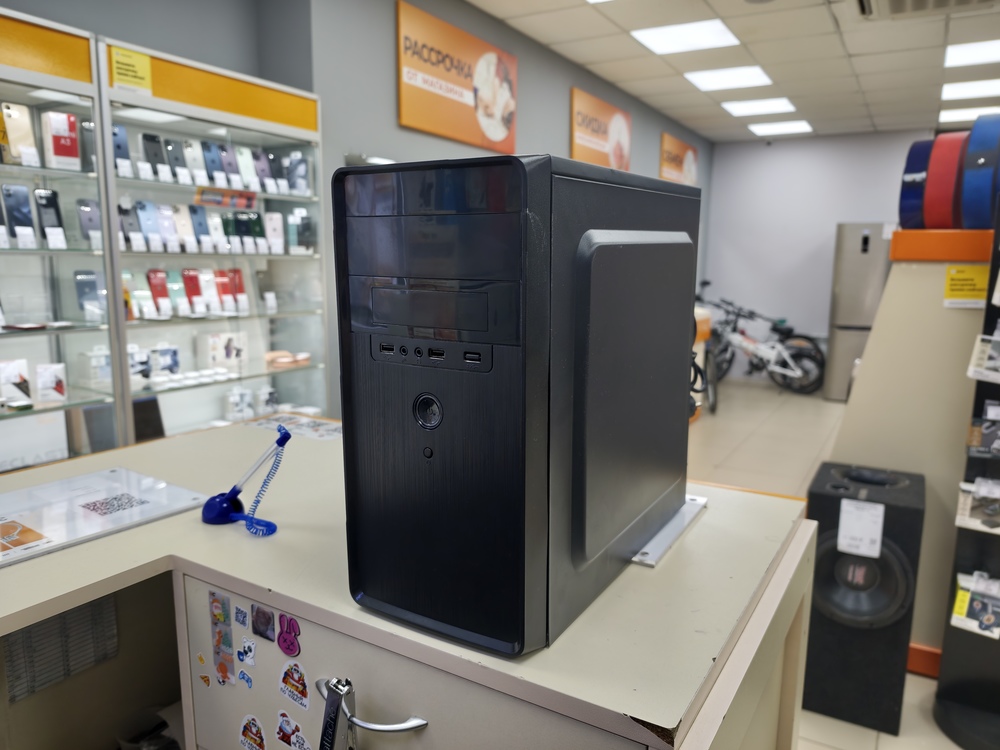 Системный блок EXEGATE; Ryzen 5 3400G, Radeon Vega 11, 8 Гб, 500 Гб, 500 Гб