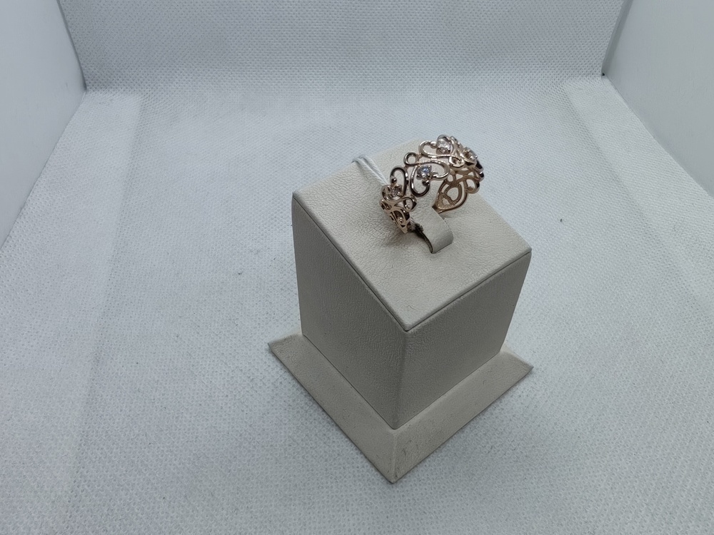 КОЛКМИ585 КОЛЬЦО С КАМНЯМИ (Au 585)