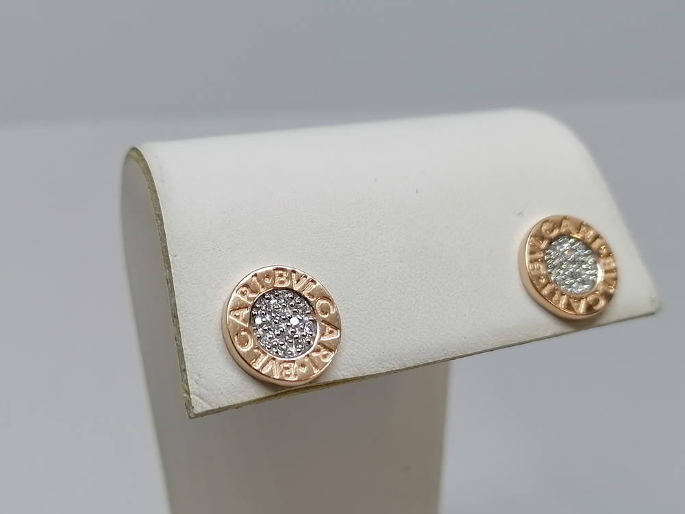 СЕРЬГИ ПУСЕТЫ с камнями (Au 585)